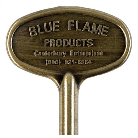 Canterbury  Enterprises Llc Blue Flame BF.KY.04 3 in. Universal Key Antique Brass BF.KY.04